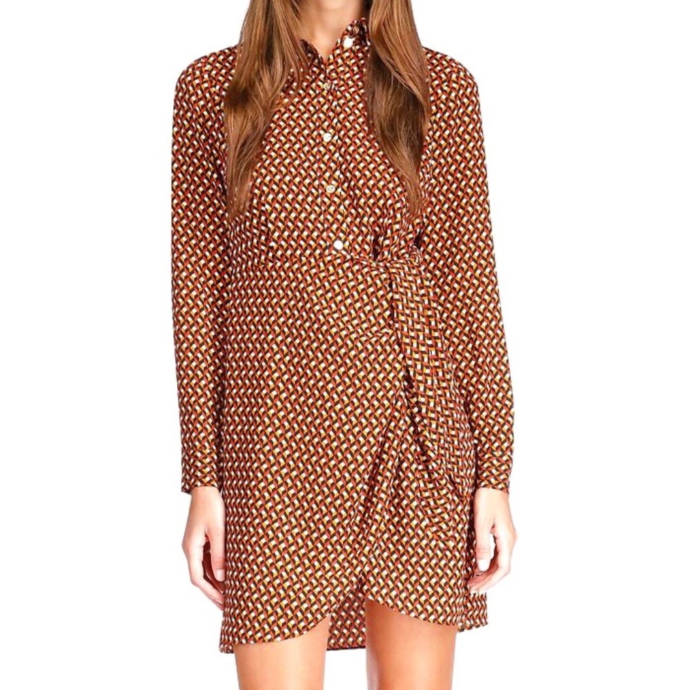 Michael Michael Kors Button Down Dress, NWT Fall 22, $155